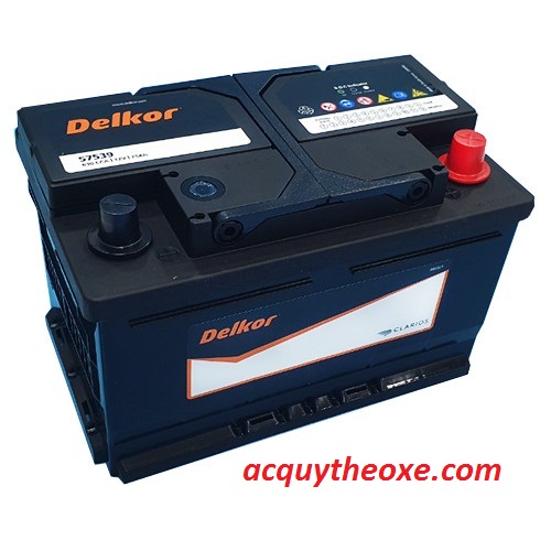 ắc quy delkor 75 ah