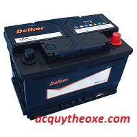 Bình ắc quy Delkor 57539 12V 75Ah