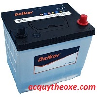 Bình ắc quy Delkor 55D23R 12V 60Ah